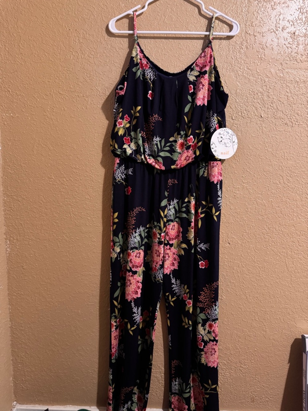 Naif floral print jumpsuit